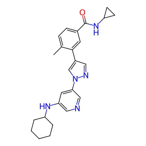 Chemical structure of BindingDB Monomer ID 303372