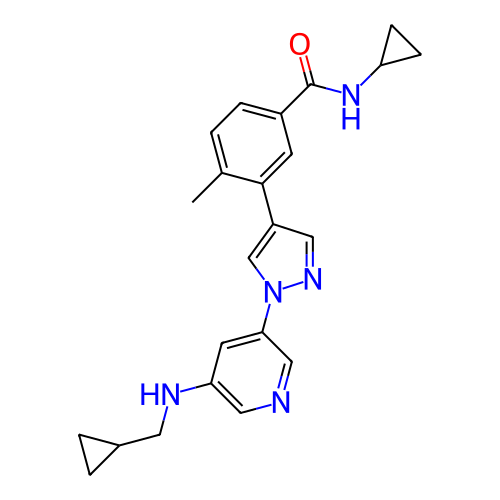 Chemical structure of BindingDB Monomer ID 303376