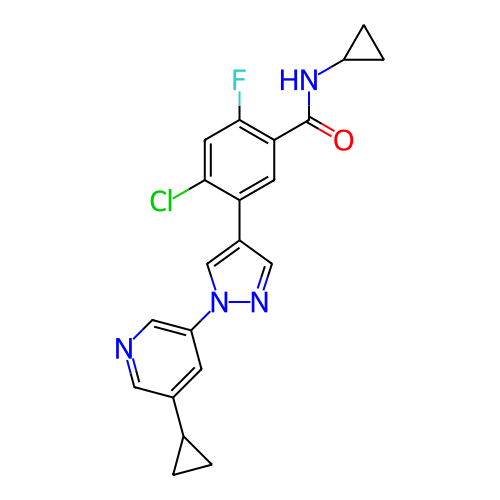 Chemical structure of BindingDB Monomer ID 303379
