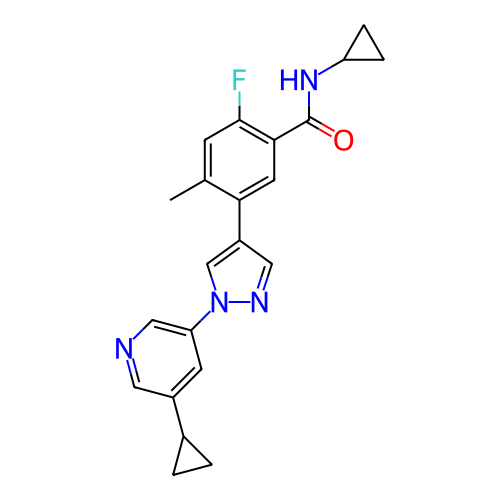 Chemical structure of BindingDB Monomer ID 303380