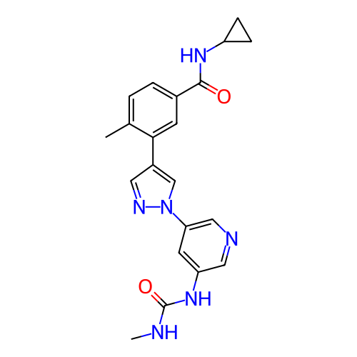 Chemical structure of BindingDB Monomer ID 303382