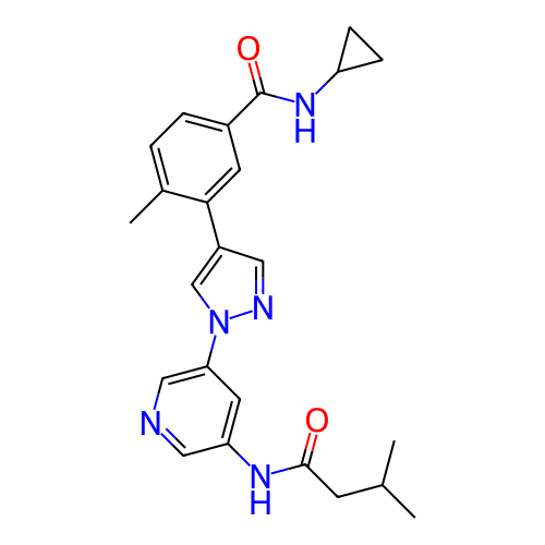 Chemical structure of BindingDB Monomer ID 303390