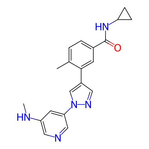 Chemical structure of BindingDB Monomer ID 303412