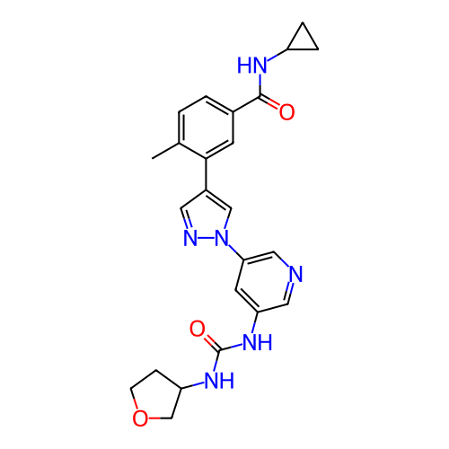 Chemical structure of BindingDB Monomer ID 303413