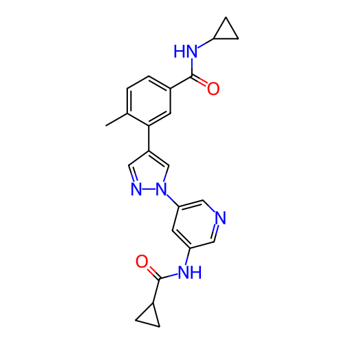 Chemical structure of BindingDB Monomer ID 303415