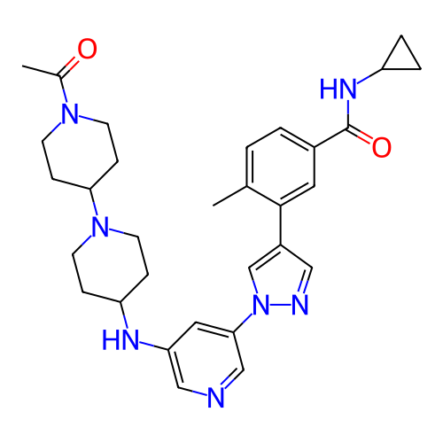 Chemical structure of BindingDB Monomer ID 303430