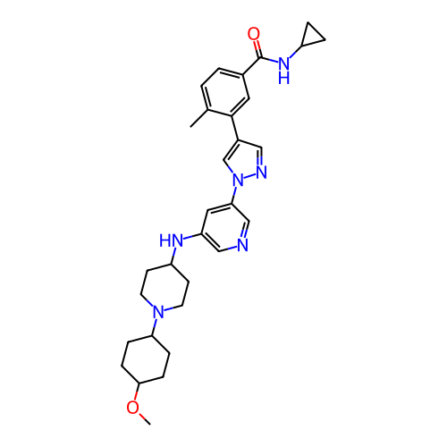 Chemical structure of BindingDB Monomer ID 303432