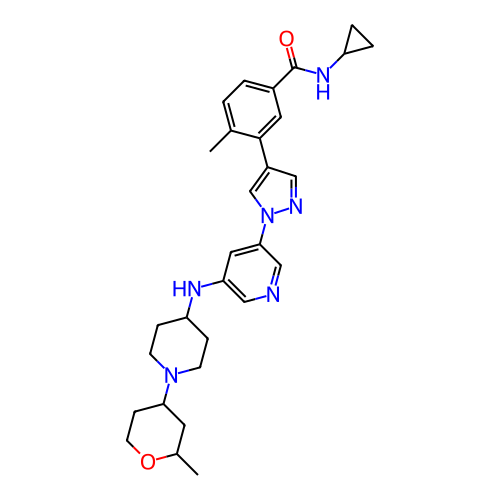 Chemical structure of BindingDB Monomer ID 303437