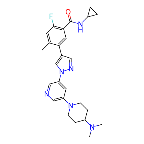 Chemical structure of BindingDB Monomer ID 303443
