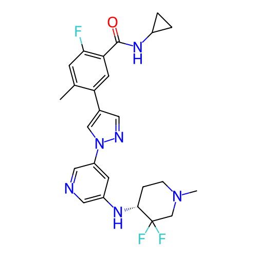 Chemical structure of BindingDB Monomer ID 303448