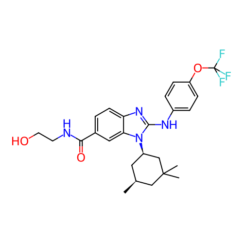 Chemical structure of BindingDB Monomer ID 303473