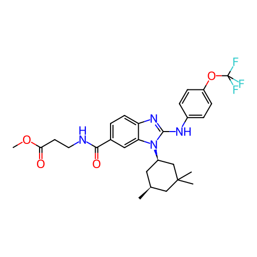 Chemical structure of BindingDB Monomer ID 303474