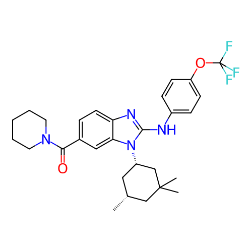 Chemical structure of BindingDB Monomer ID 303480