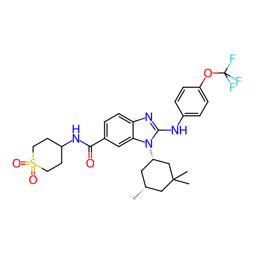 Chemical structure of BindingDB Monomer ID 303483