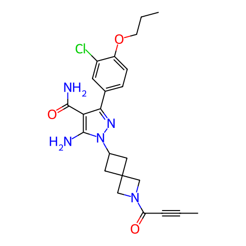 Chemical structure of BindingDB Monomer ID 303636