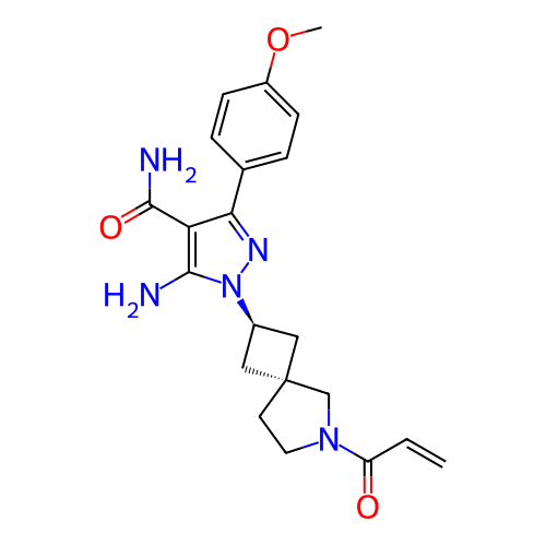 Chemical structure of BindingDB Monomer ID 303641