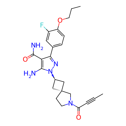 Chemical structure of BindingDB Monomer ID 303649