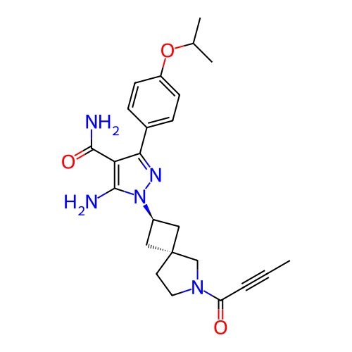 Chemical structure of BindingDB Monomer ID 303656