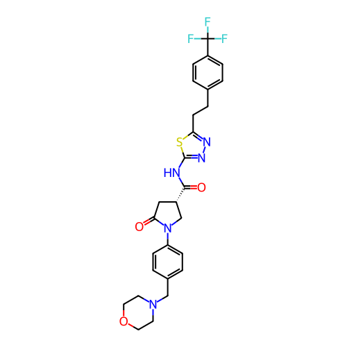 Chemical structure of BindingDB Monomer ID 303667