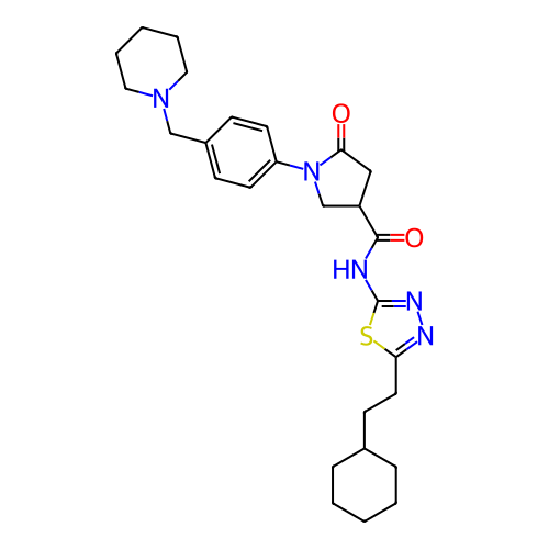 Chemical structure of BindingDB Monomer ID 303676