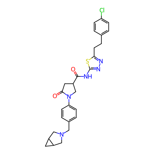 Chemical structure of BindingDB Monomer ID 303680