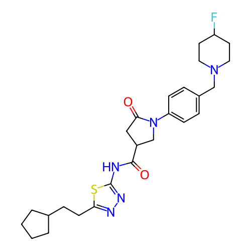Chemical structure of BindingDB Monomer ID 303683