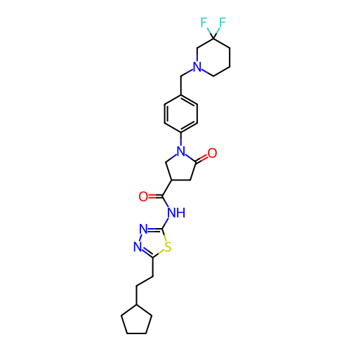 Chemical structure of BindingDB Monomer ID 303685