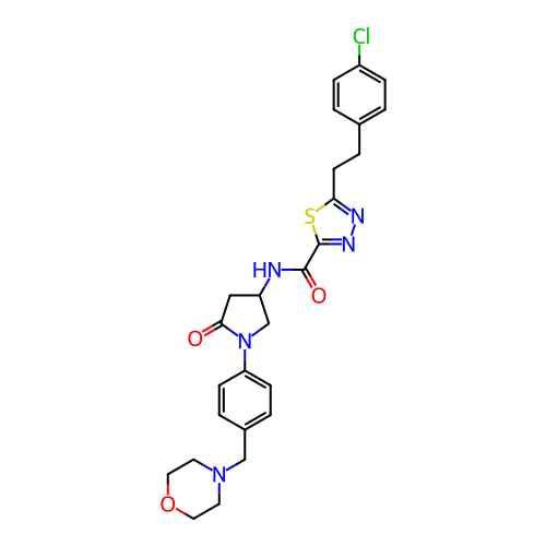 Chemical structure of BindingDB Monomer ID 303698