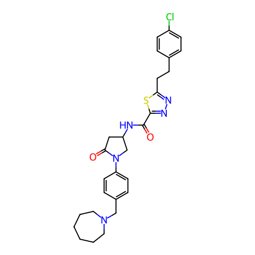 Chemical structure of BindingDB Monomer ID 303704