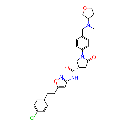 Chemical structure of BindingDB Monomer ID 303722