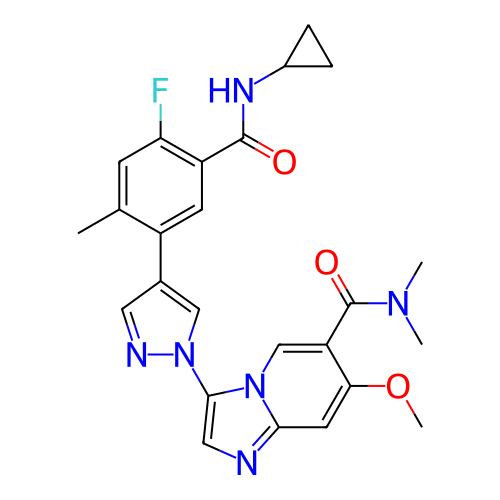 Chemical structure of BindingDB Monomer ID 303818