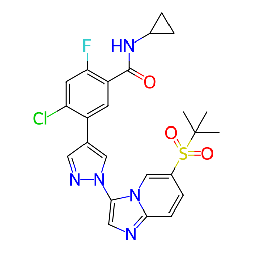 Chemical structure of BindingDB Monomer ID 303826