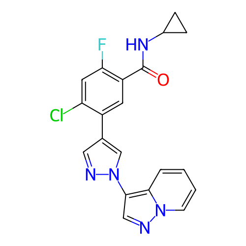 Chemical structure of BindingDB Monomer ID 303827