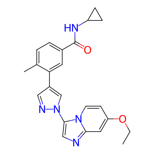 Chemical structure of BindingDB Monomer ID 303845