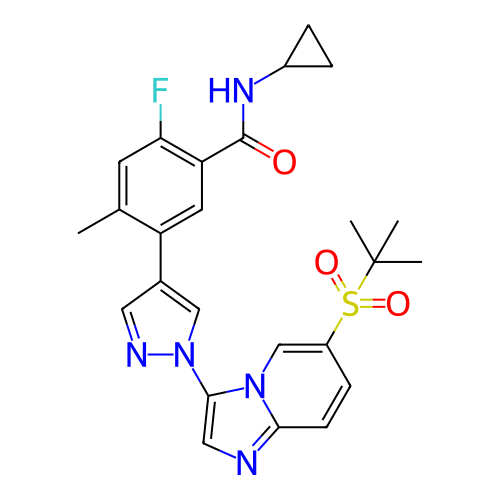 Chemical structure of BindingDB Monomer ID 303847