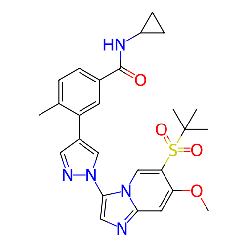 Chemical structure of BindingDB Monomer ID 303849