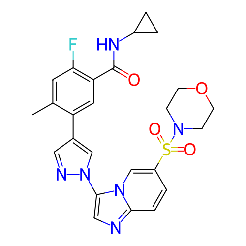 Chemical structure of BindingDB Monomer ID 303850