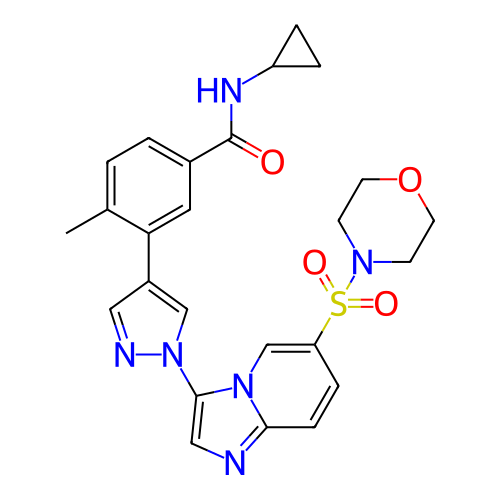 Chemical structure of BindingDB Monomer ID 303851