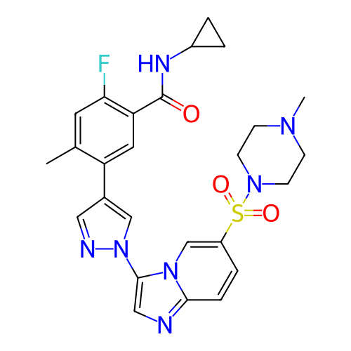 Chemical structure of BindingDB Monomer ID 303853