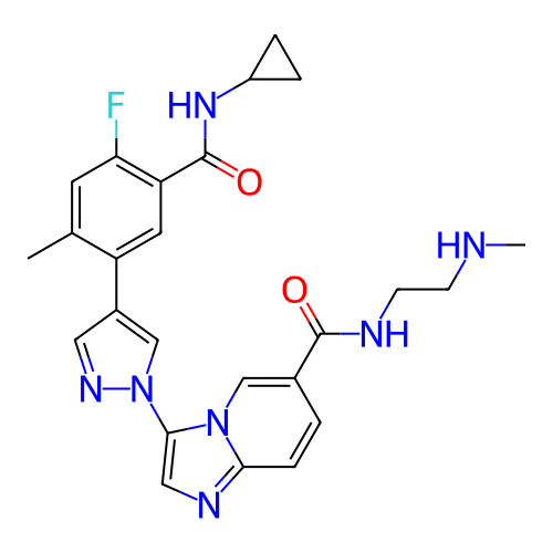 Chemical structure of BindingDB Monomer ID 303872