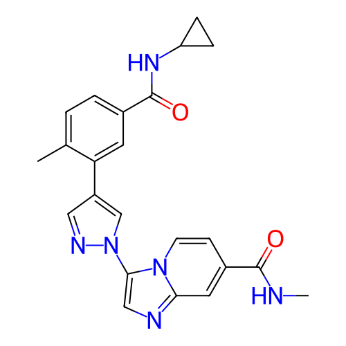 Chemical structure of BindingDB Monomer ID 303880
