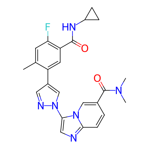 Chemical structure of BindingDB Monomer ID 303881