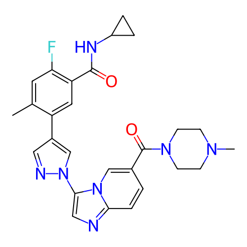 Chemical structure of BindingDB Monomer ID 303882
