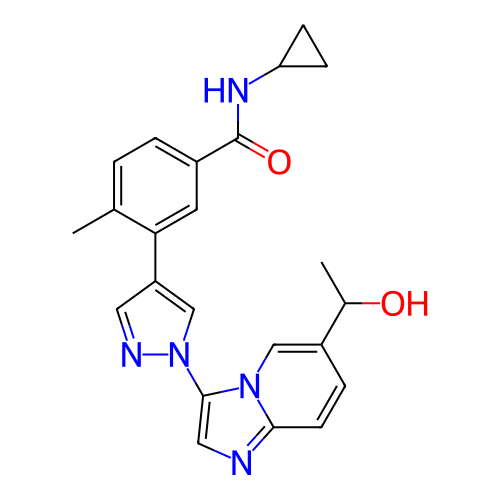 Chemical structure of BindingDB Monomer ID 303884