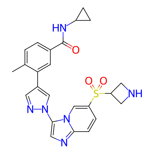 Chemical structure of BindingDB Monomer ID 303891