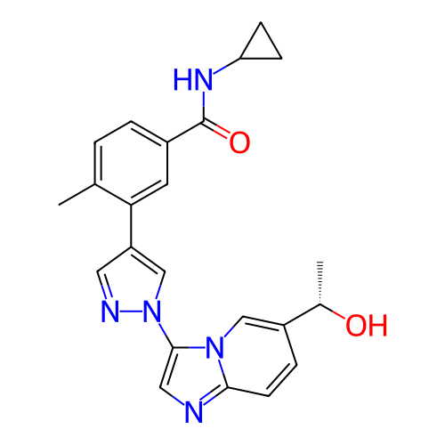 Chemical structure of BindingDB Monomer ID 303896