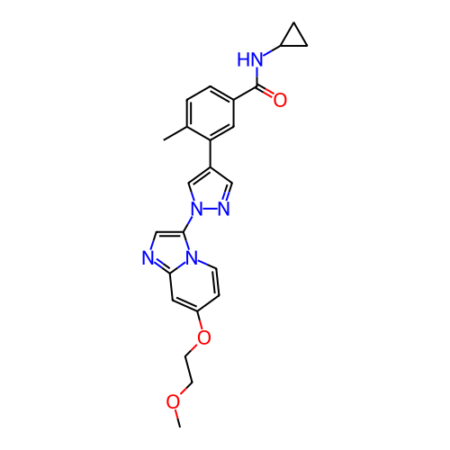 Chemical structure of BindingDB Monomer ID 303898