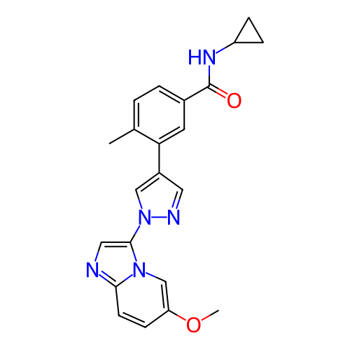 Chemical structure of BindingDB Monomer ID 303904
