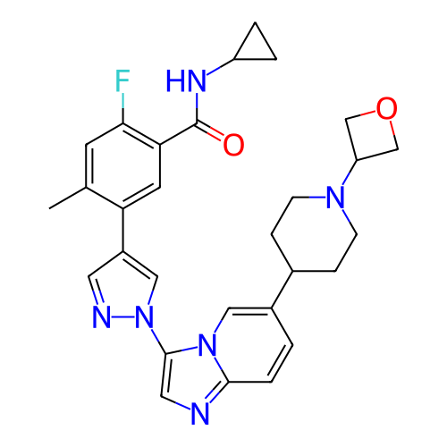 Chemical structure of BindingDB Monomer ID 303905