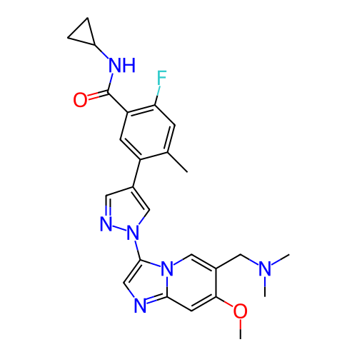 Chemical structure of BindingDB Monomer ID 303908